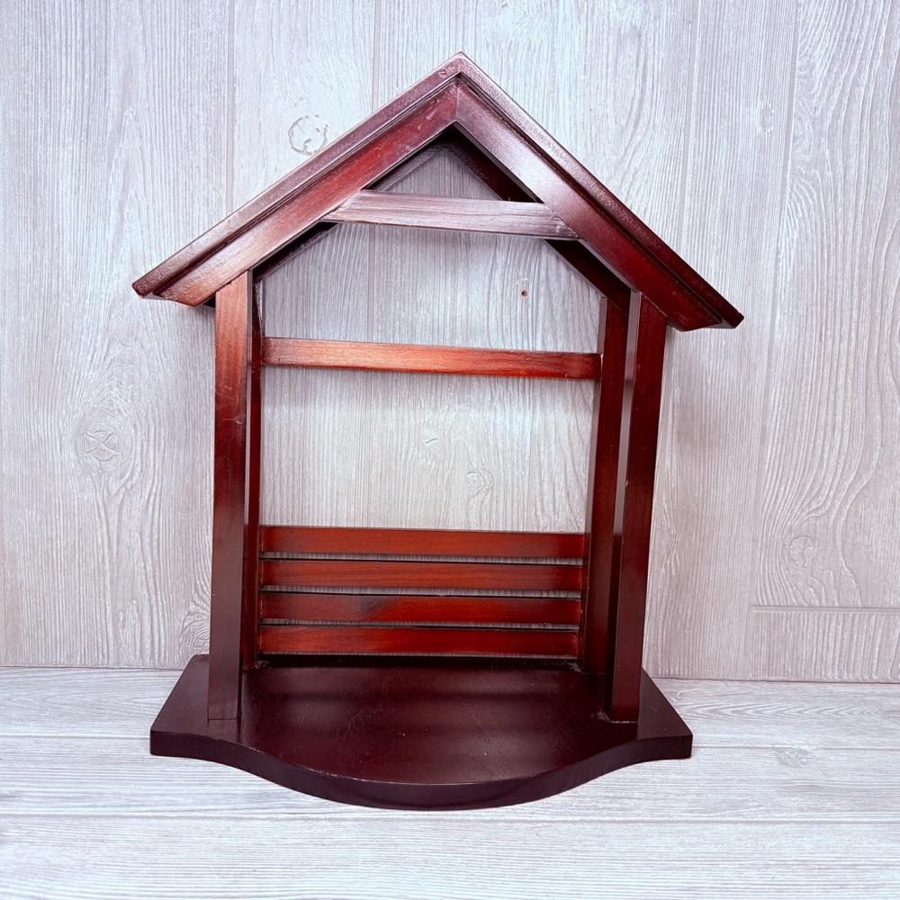Lenox First Blessing Wooden Nativity Creche display piece chritmas decoration